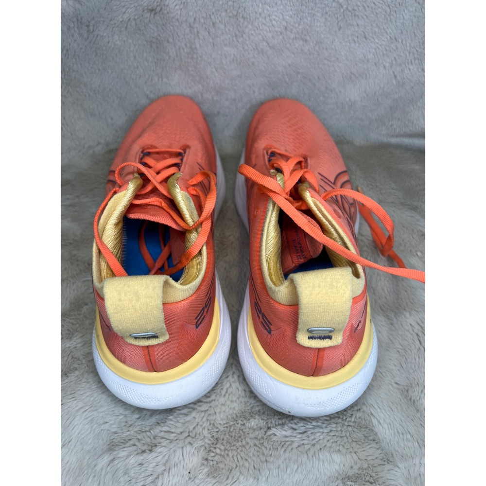 ASICS Womens Gel-Nimbus 25 Running Shoes Wide Coral Orange 8W 1012B437 - Picture 8 of 11